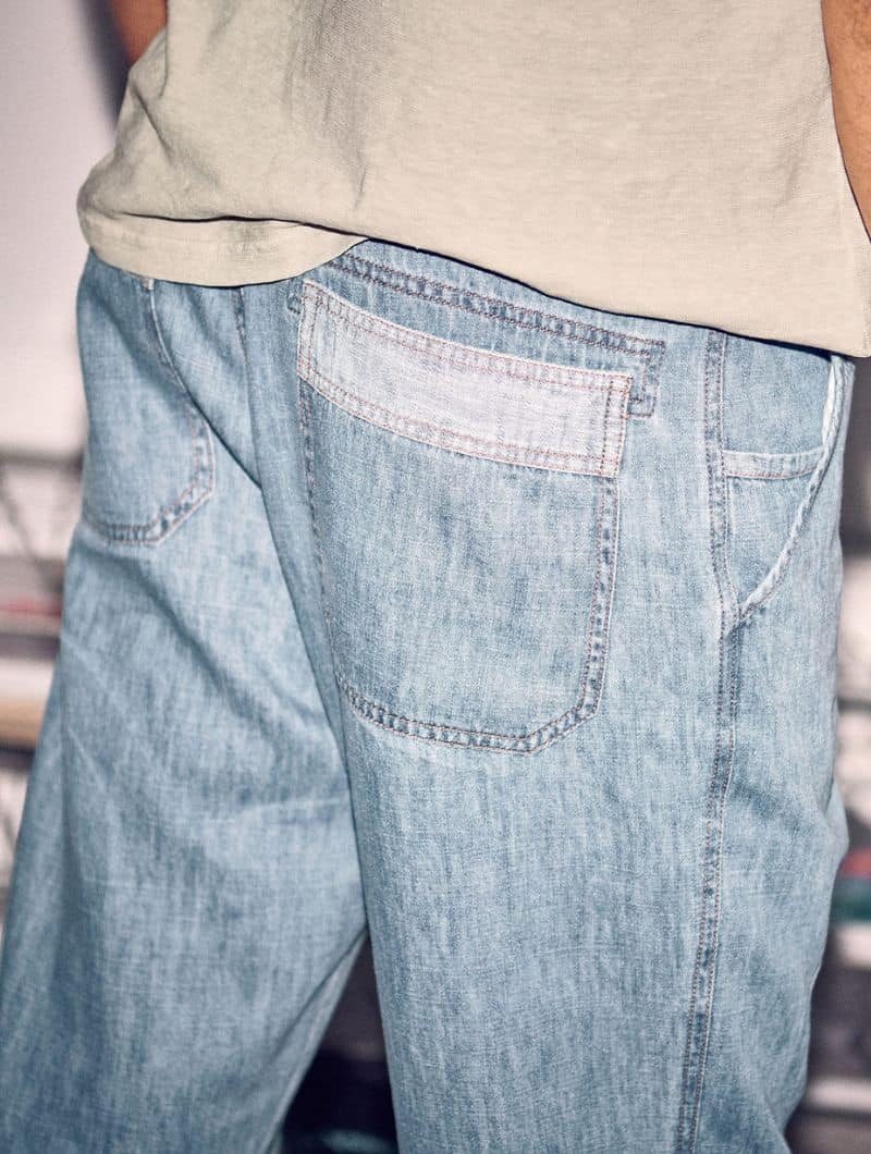 Vaqueros rectos hombre de tejido orgánico - Imagen 2