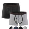 Pack de 2 calzoncillos algodón hombre tipo boxer - Ropa interior ecológica