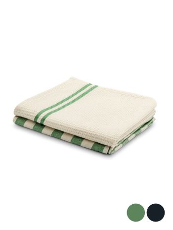 Paños de cocina de algodón orgánico. Pack de 2