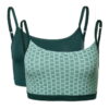 Sujetador top algodón orgánico pack 2. Ropa sostenible