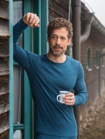 Alternative view of Camiseta interior térmica hombre 100% ecológica