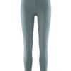 Leggins térmicos mujer de algodón orgánico gris