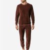 Pijama felpa hombre 100% algodón orgánico