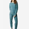 Pijama felpa mujer de algodón orgánico