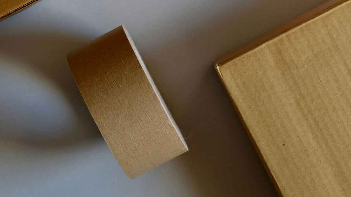 Cinta de embalar kraft