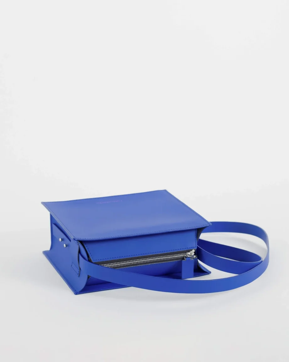 Bolso cuadrado de cuero reciclado - Imagen 6