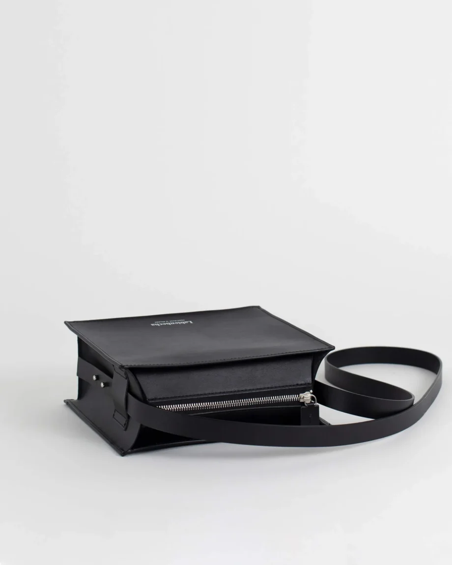Bolso cuadrado de cuero reciclado - Imagen 7