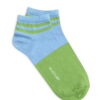 Calcetines cortos azul menta orgánicos