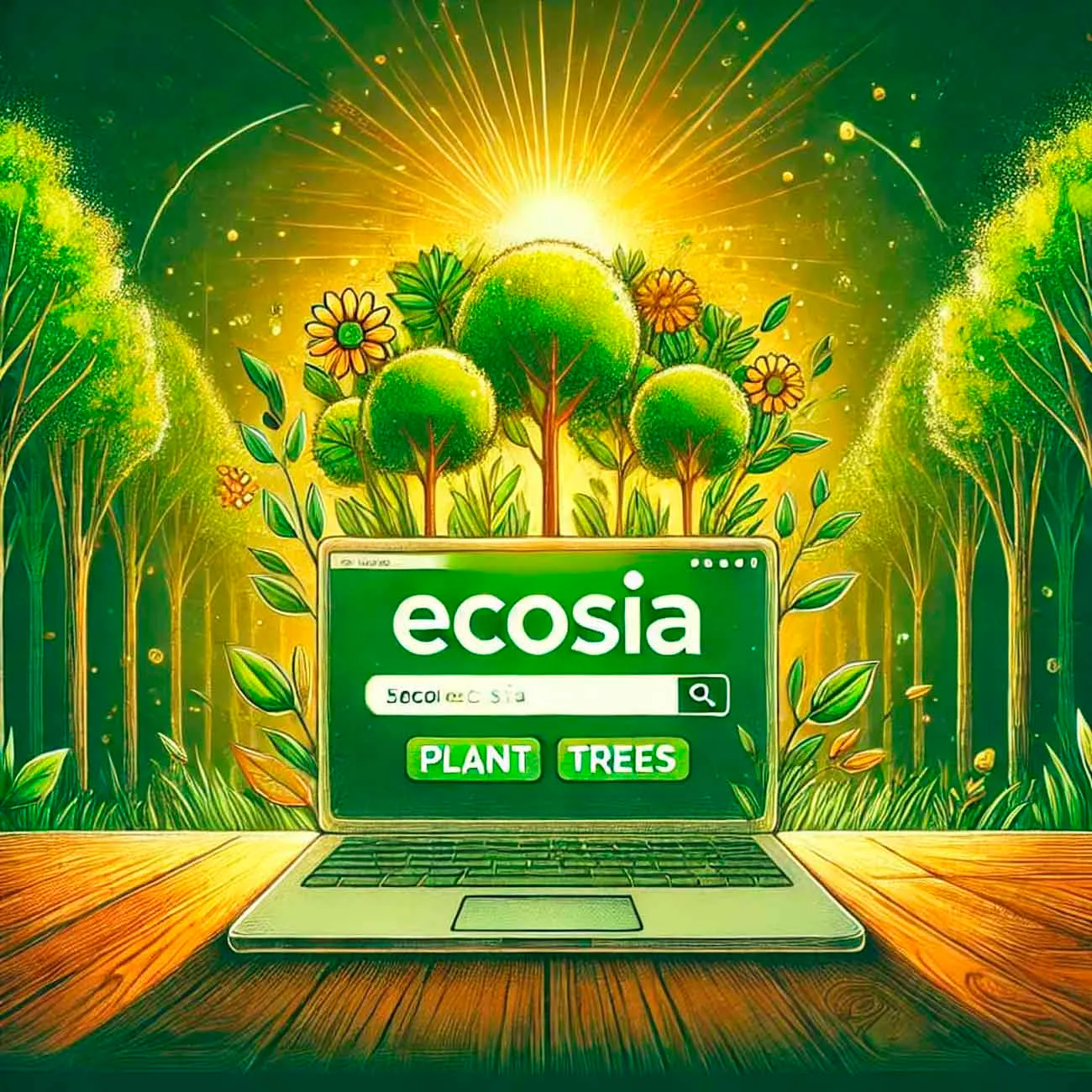Explicación de qué es Ecosia