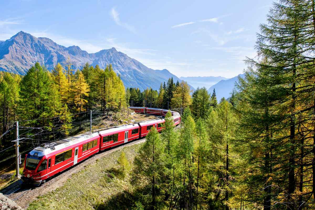 Viajes sostenibles en tren