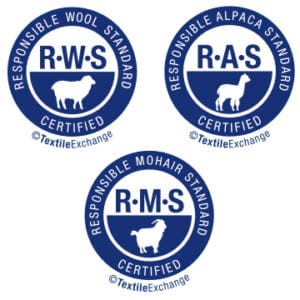 Sellos lana libre de mulesing: RWS, RAS y RMS