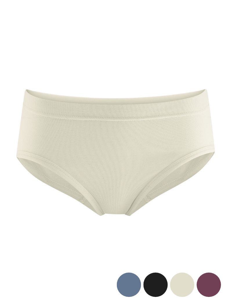 Braga alta lisa de 100% algodón orgánico
