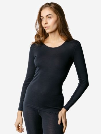 Alternative view of Camiseta térmica mujer de lana ecológica
