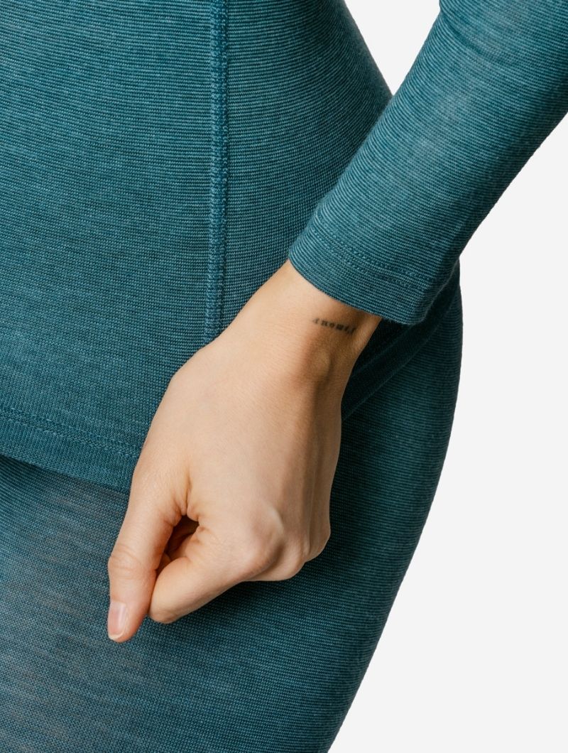 Camiseta térmica mujer de lana ecológica - Imagen 7