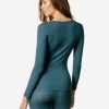 Camiseta térmica mujer de lana ecológica - Imagen 4