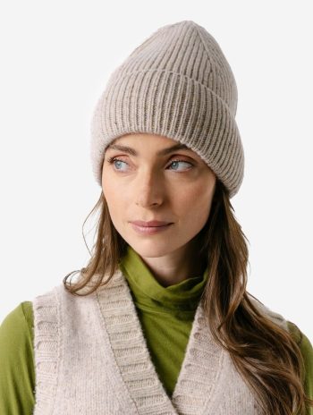 Gorro de lana 100% orgánica natural