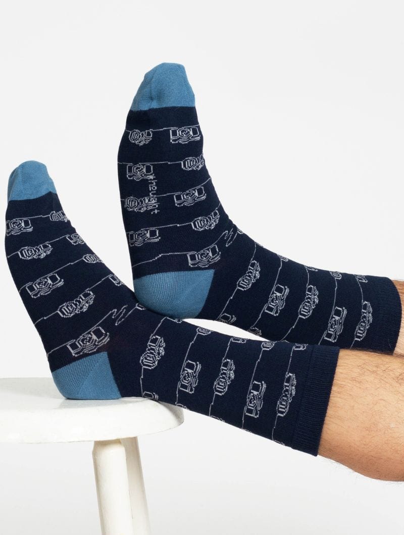 Calcetines de montañas de bambú para hombre. Pack de 4 - Imagen 7