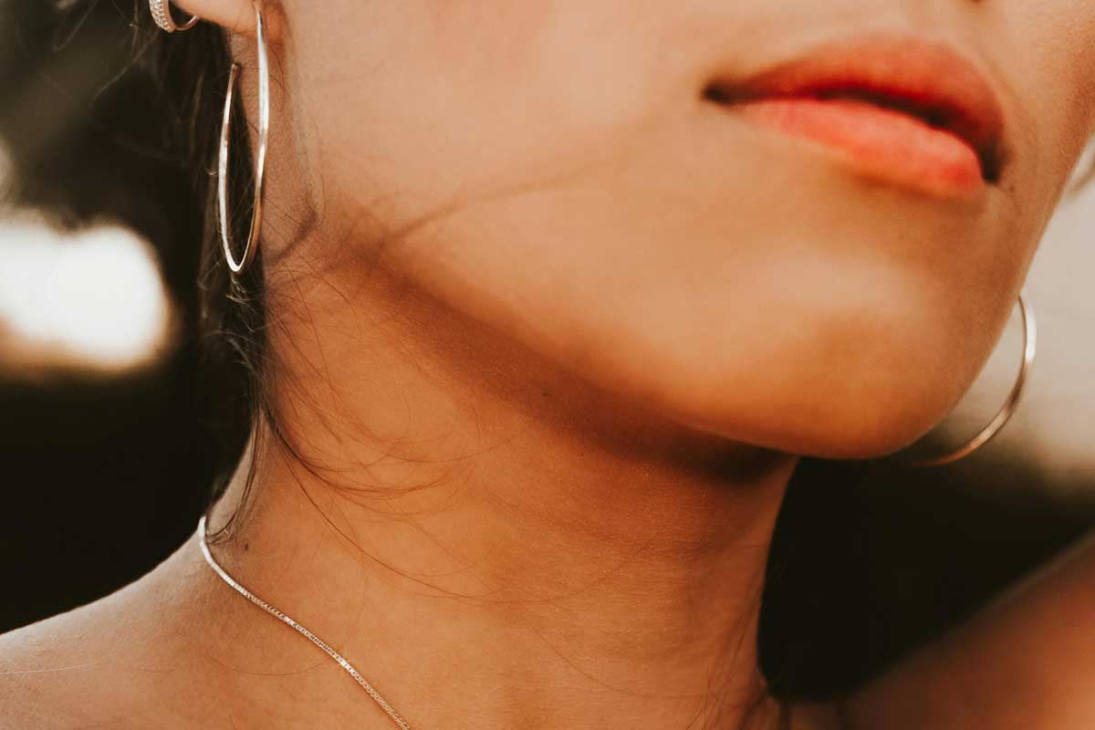 Aros de oro clásicos