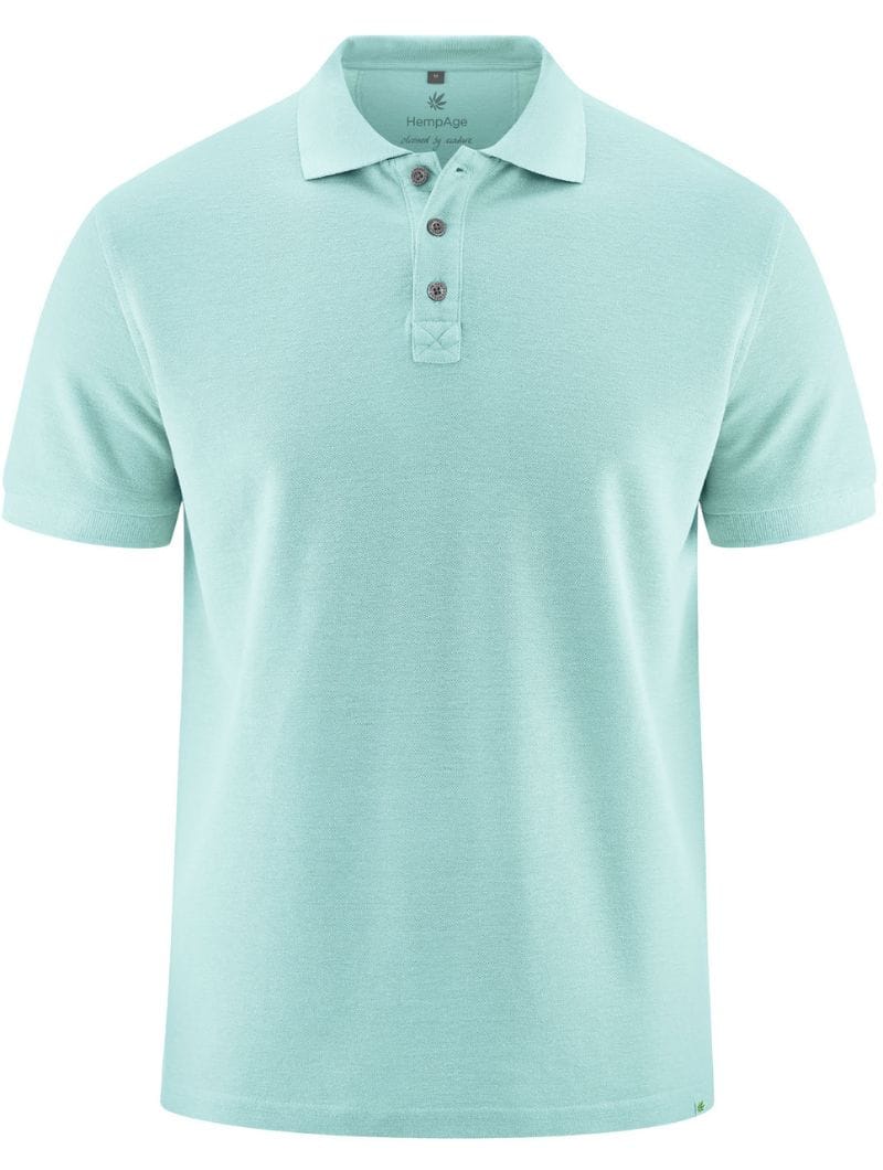 Polo clásico hombre de cáñamo y algodón orgánico - Imagen 5