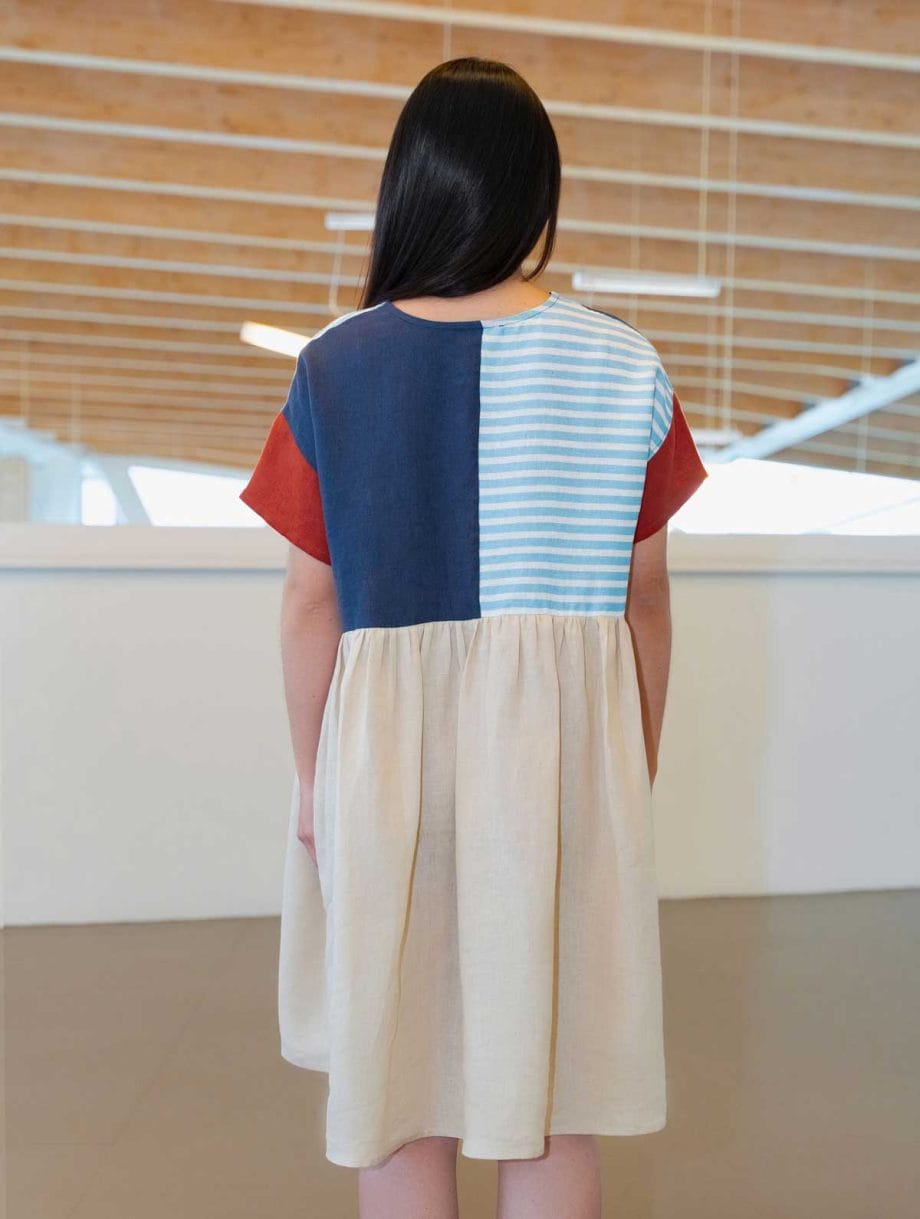 Vestido de lino Vagantío - Imagen 4