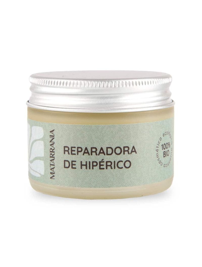 Crema antiinflamatoria y cicatrizante ecológica de hipérico