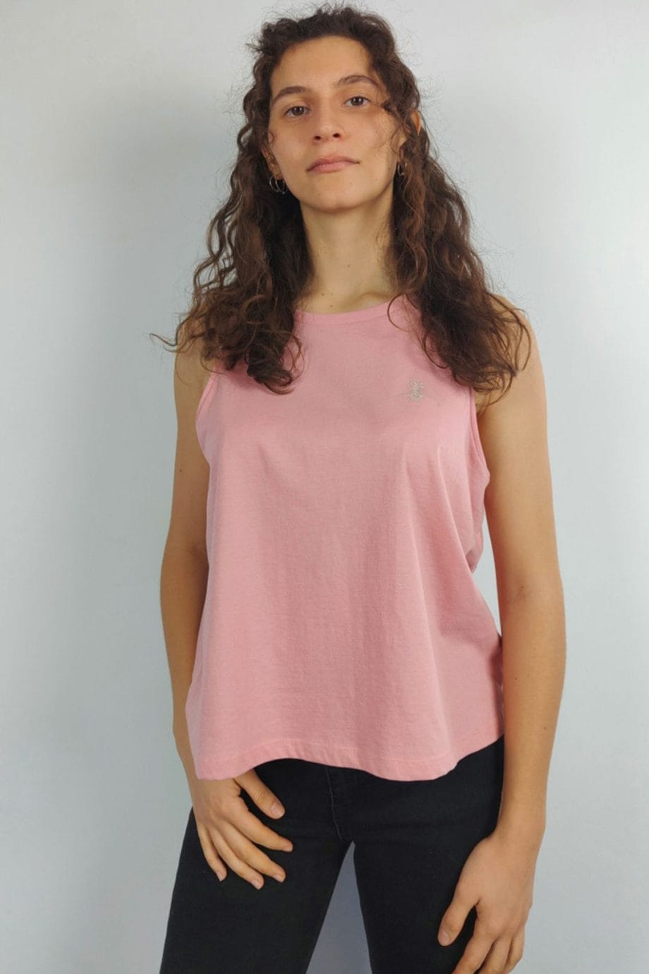 Camiseta tirantes orgánica holgada - Imagen 5