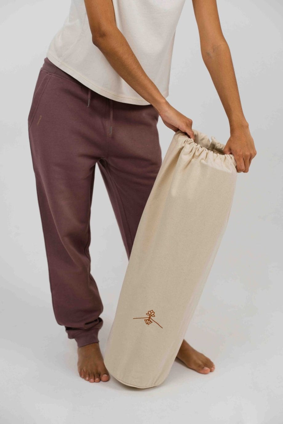 Bolsa de yoga sostenible con bolsillo oculto - Imagen 5