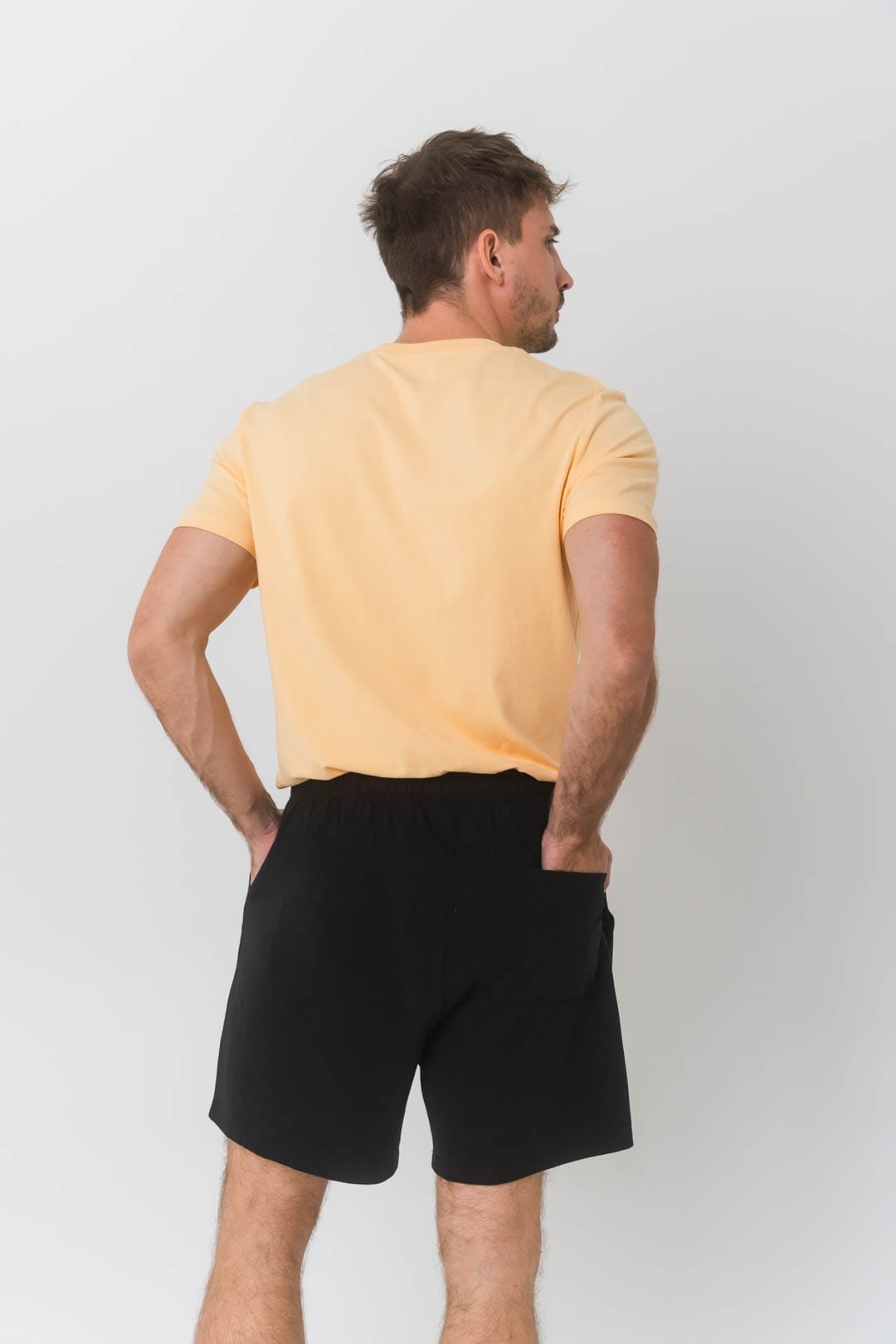 Pantalón corto suelto algodón orgánico - Imagen 9