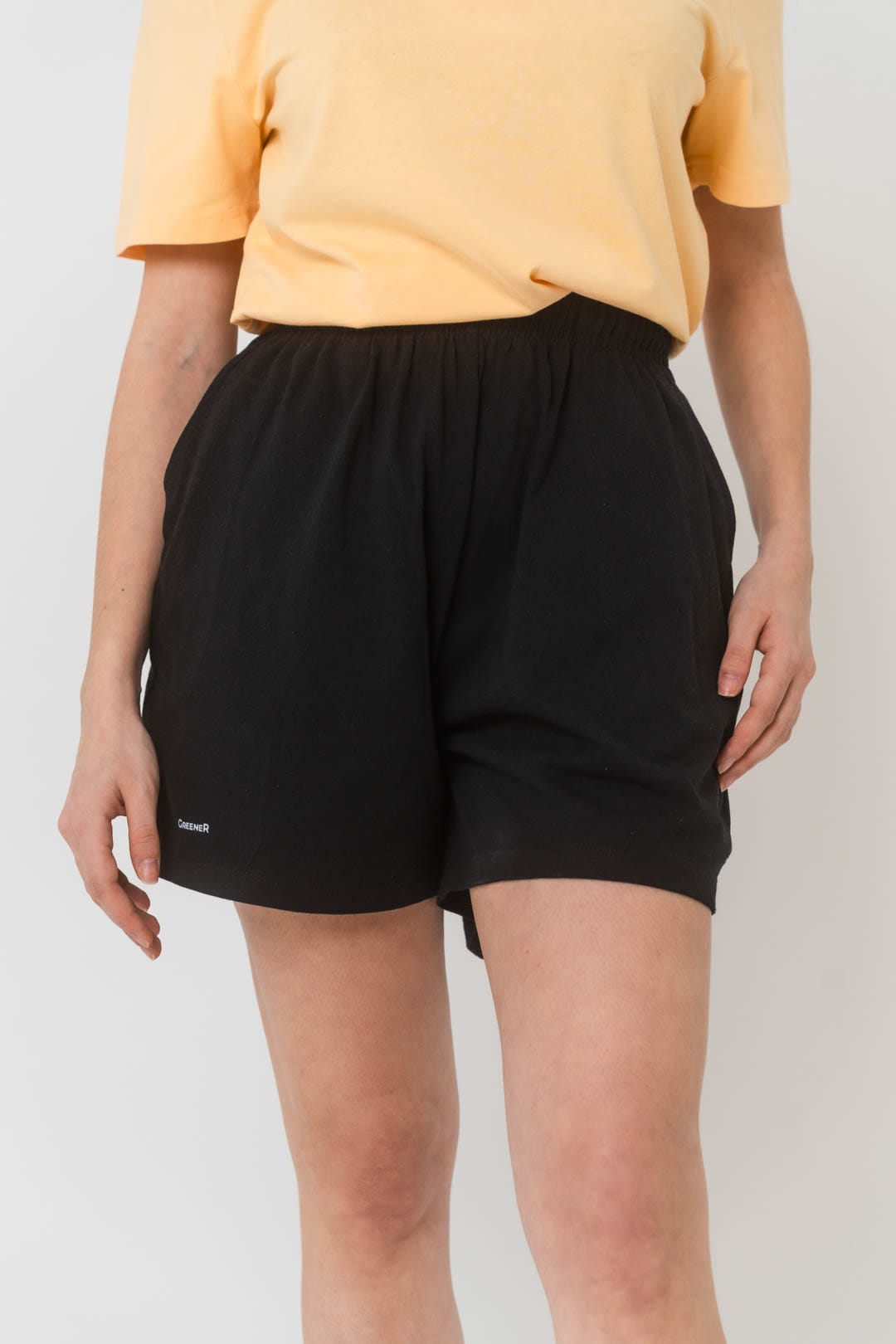 Pantalón corto suelto algodón orgánico - Imagen 10