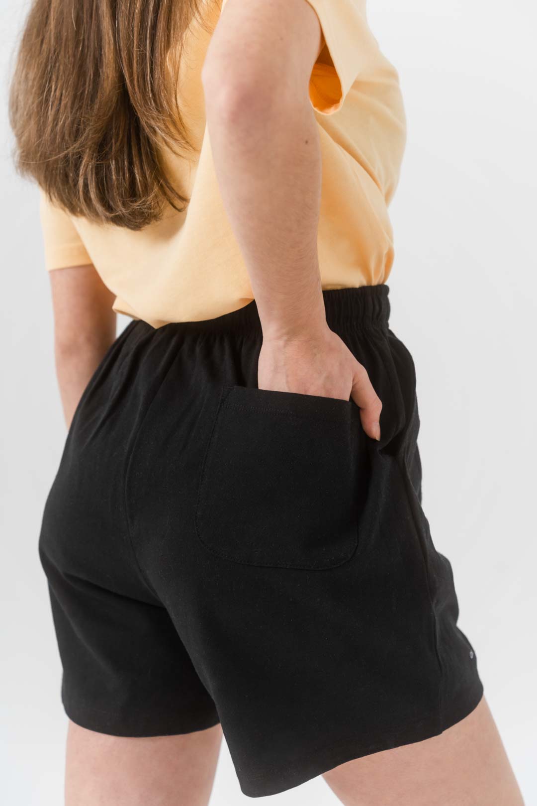 Pantalón corto suelto algodón orgánico - Imagen 12