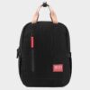 Mochila compacta 15l ecológica de cáñamo - Negro
