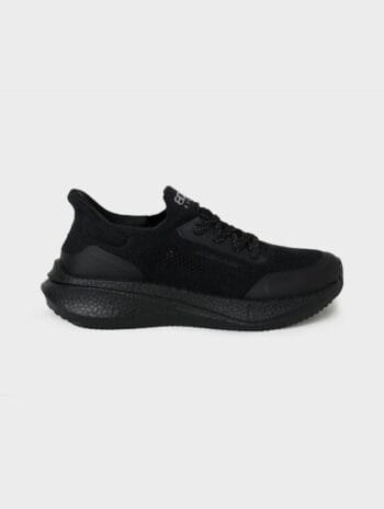 Zapatillas de running sostenibles de cáñamo - Negro