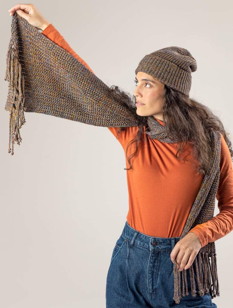 Bufanda de algodón orgánico moteada - Imagen 6