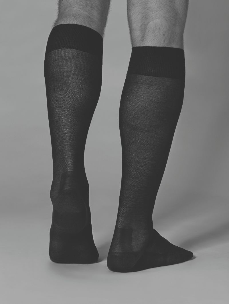 Calcetines altos hombre hilo de Escocia - Imagen 8