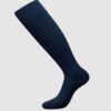 Calcetines altos hombre hilo de soja - Marino