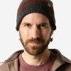 Gorro bicolor de 100% algodón orgánico - Gris oscuro