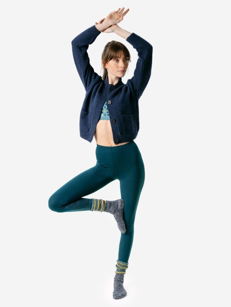 Leggins cómodos de algodón orgánico para mujer - Imagen 29