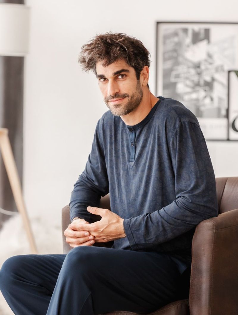 Pijama invierno hombre Luxury modal - Imagen 4