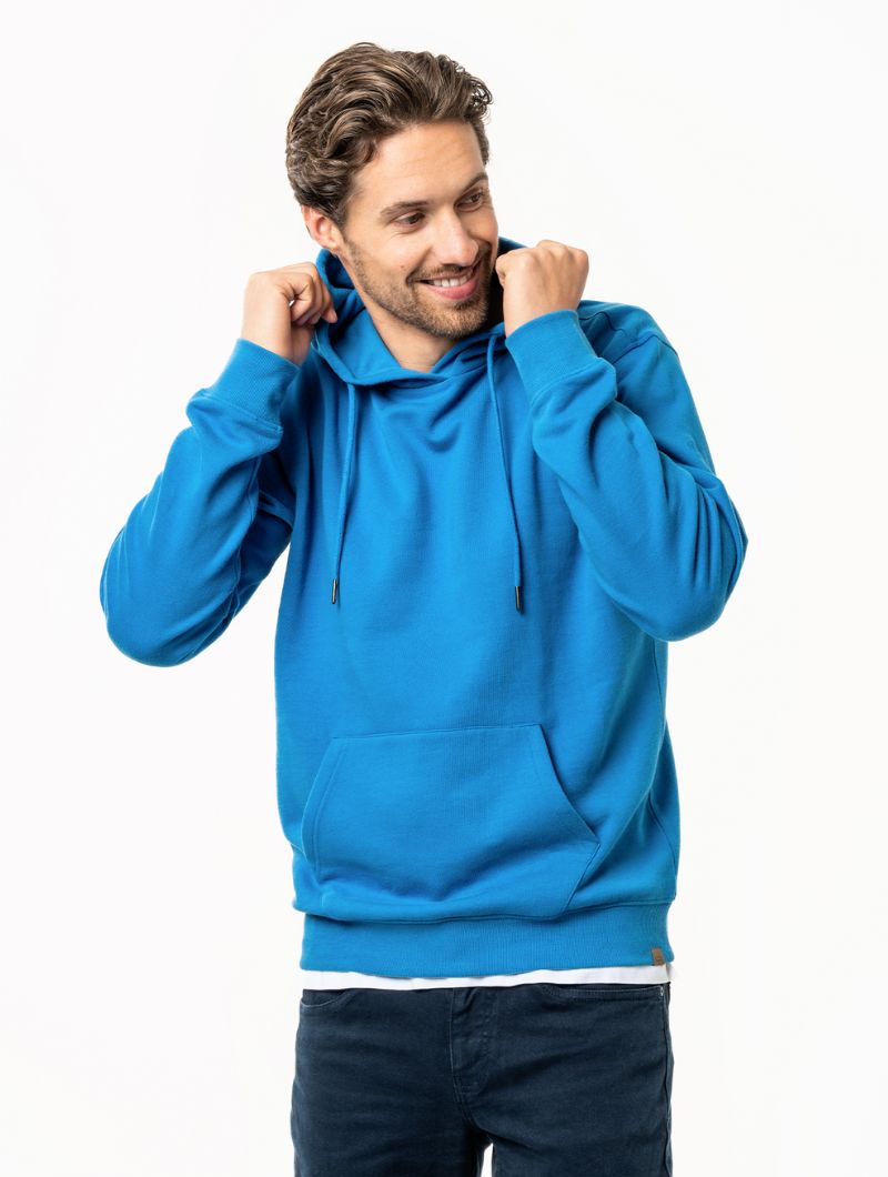 Sudadera con capucha 100% algodón orgánico para hombre - Imagen 8