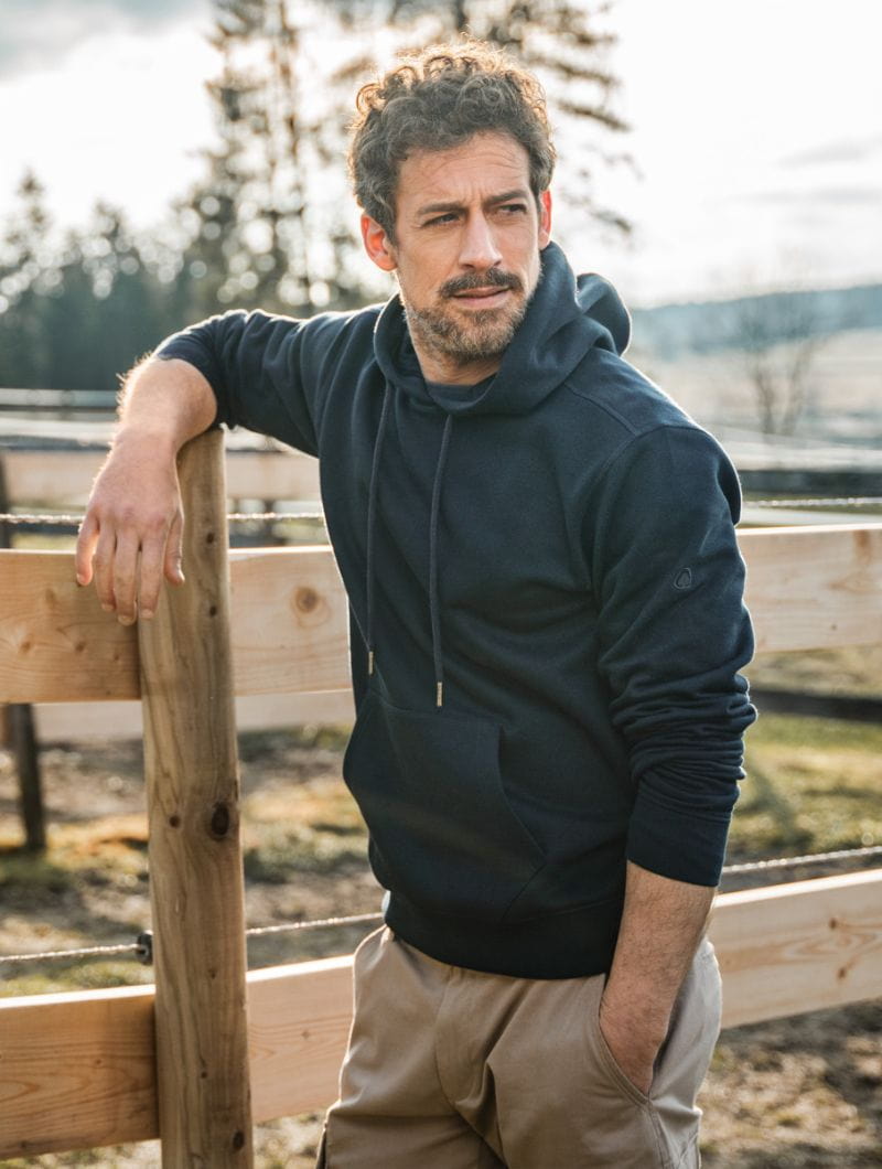 Sudadera con capucha 100% algodón orgánico para hombre - Imagen 20