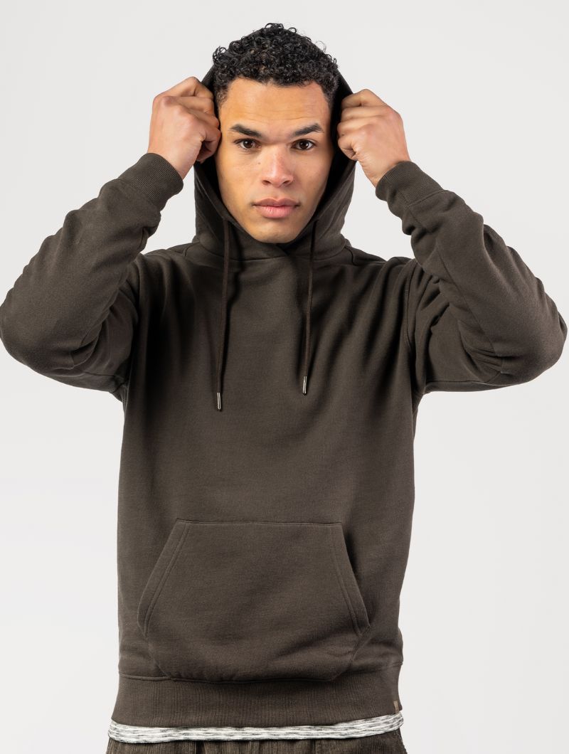Sudadera con capucha 100% algodón orgánico para hombre - Imagen 10
