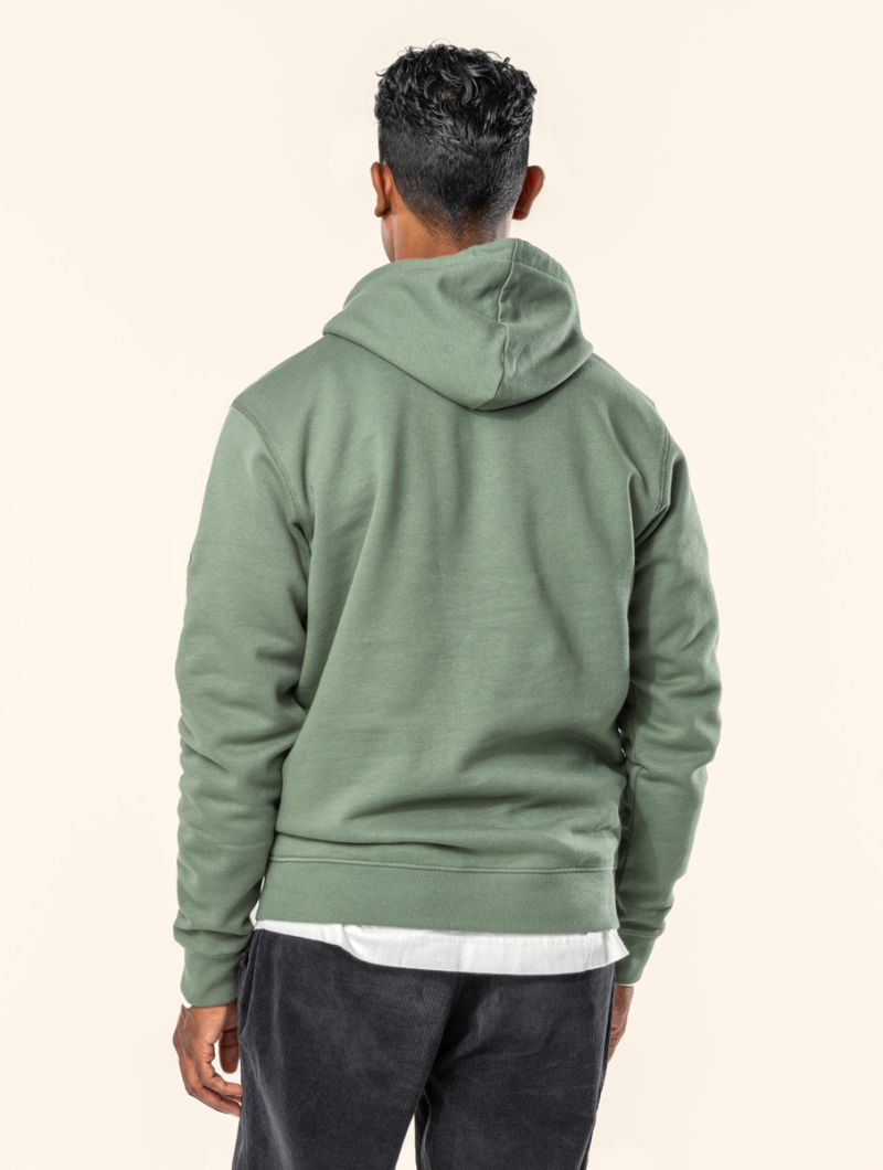 Sudadera con capucha 100% algodón orgánico para hombre - Imagen 12