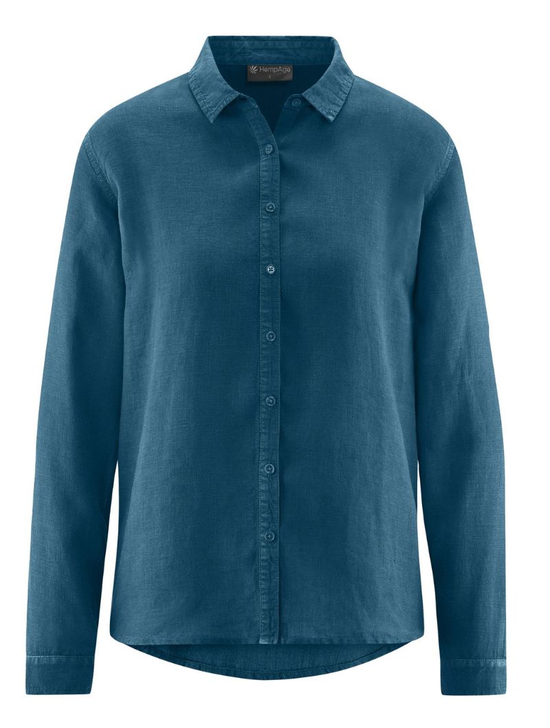 Blusa mujer de cáñamo 100% ecológica - Imagen 12