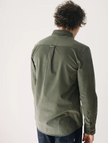 Alternative view of Camisa micropana algodón orgánico hombre