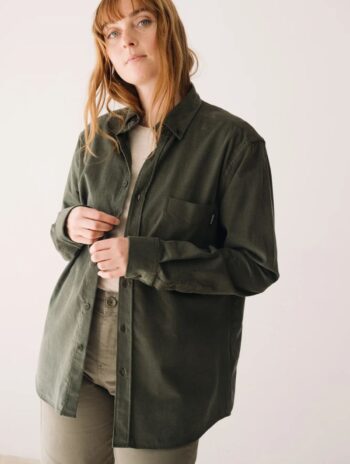 Camisa de micropana para mujer en 100% algodón orgánico