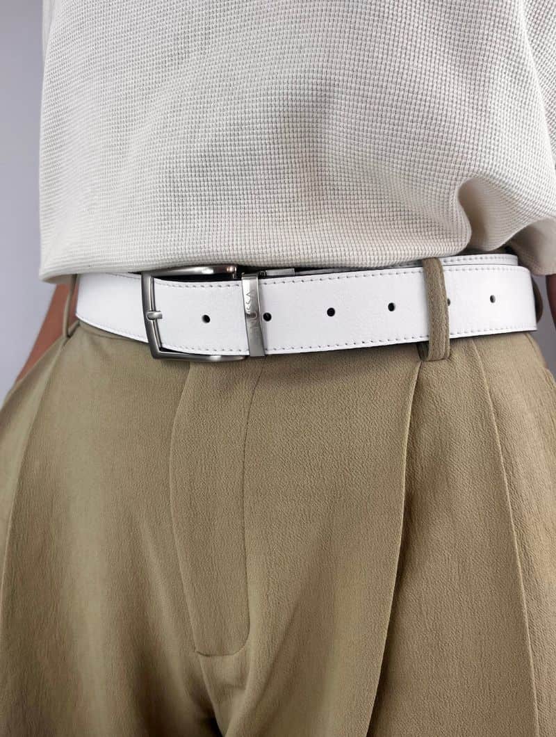 Cinturón reversible 100% vegano - Imagen 6