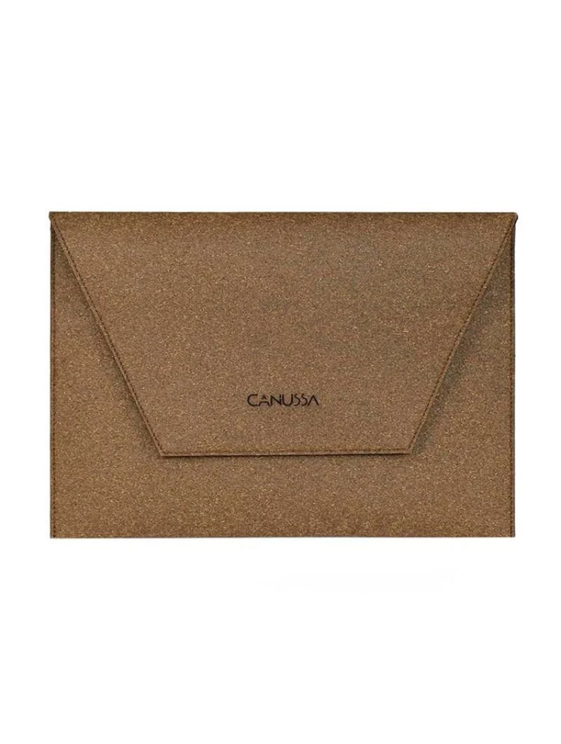 Funda para portátil vegana hecha en España con material de palmera reciclado