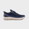 Zapatillas de trekking ecológicas de cáñamo - Azul marino