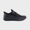 Zapatillas de trekking ecológicas de cáñamo - Negro