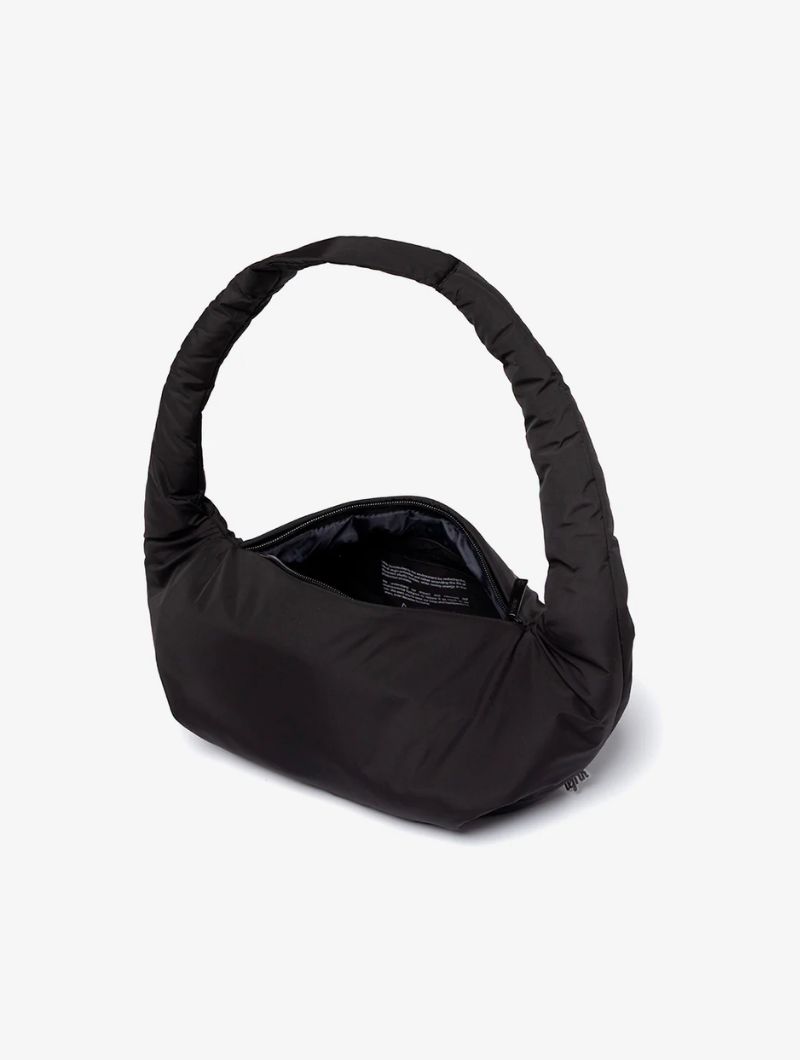 Bolso acolchado de mano y hombro reciclado - Imagen 4